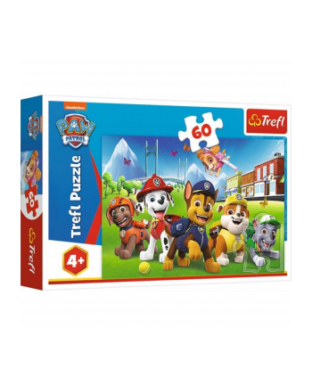 Puzzle 60el Paw Patrol na polanie. Psi Patrol 17375  Trefl