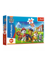 Puzzle 60el Paw Patrol na polanie. Psi Patrol 17375  Trefl - nr 2