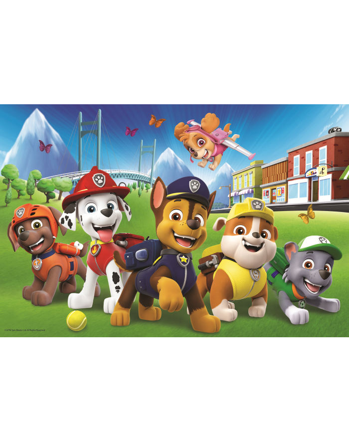 Puzzle 60el Paw Patrol na polanie. Psi Patrol 17375  Trefl główny