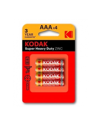 kodak Baterie Heavy Duty AAA (R3) - blister 4szt nr 1
