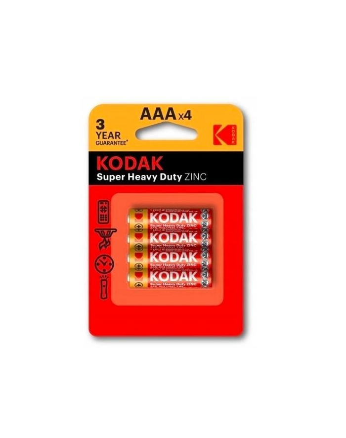 kodak Baterie Heavy Duty AAA (R3) - blister 4szt główny