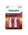 philips Baterie Power Alkaline C 2szt. blister - nr 2