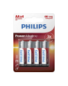 philips Baterie Power Alkaline AA 4szt. blister - nr 1