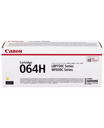 canon Toner CLBP 064H 4932C001 żółty