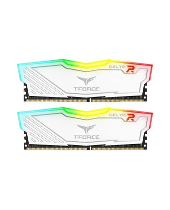 Team Group DDR4 -32GB - 3200 - CL - 16 T-Force Delta Kolor: BIAŁY Dual Kit