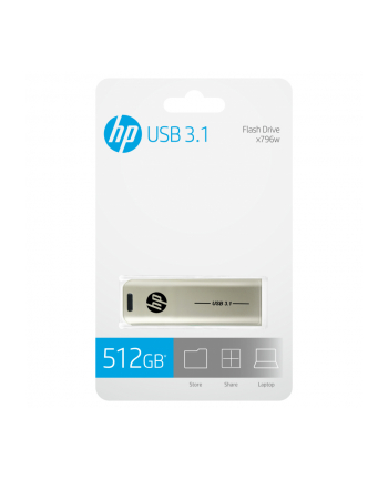 hp inc. Pendrive 512GB USB 3.1 HPFD796L-512