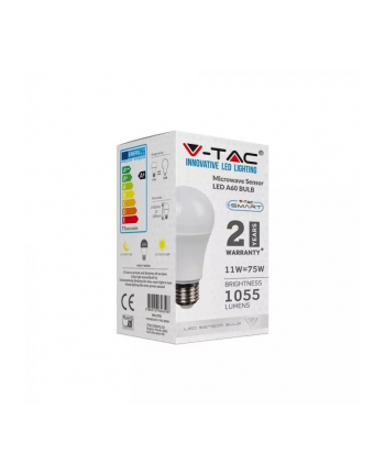 v-tac Żarówka LED Smart E27 11W A60 3000K 1055lm