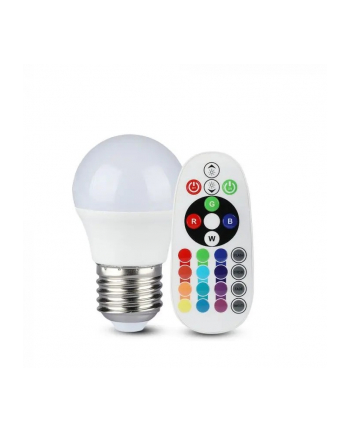 v-tac Żarówka LED Smart E27 3,5W G45 RGB+4000K