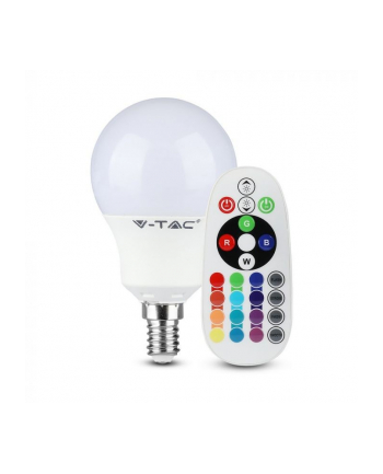 v-tac Żarówka LED Smart E14 3,5W P45 RGB+4000K