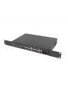 lanberg Przełącznik Switch 16X100MB POE+/2XCombo niezarządzalny rack 19 cali Gigabit Ethernet 250W - nr 18