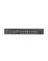 lanberg Przełącznik Switch 16X100MB POE+/2XCombo niezarządzalny rack 19 cali Gigabit Ethernet 250W - nr 20