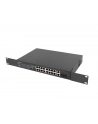 lanberg Przełącznik Switch 16X100MB POE+/2XCombo niezarządzalny rack 19 cali Gigabit Ethernet 250W - nr 28