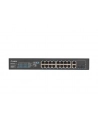 lanberg Przełącznik Switch 16X100MB POE+/2XCombo niezarządzalny rack 19 cali Gigabit Ethernet 250W - nr 31