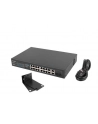 lanberg Przełącznik Switch 16X100MB POE+/2XCombo niezarządzalny rack 19 cali Gigabit Ethernet 250W - nr 32