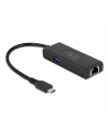 DeLOCK USB-C Adap> 2.5 GigaLan USB-A Bu - 63826 - nr 1