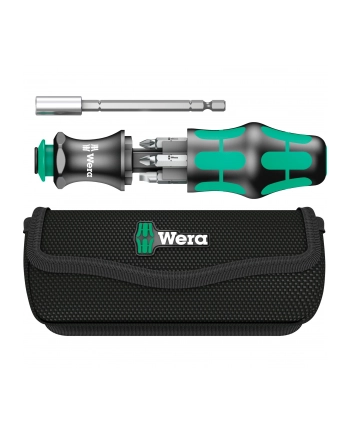 Wera Kraftform Kompakt 28 B - Combination screwdriver with 6 bits with pocket nr 1