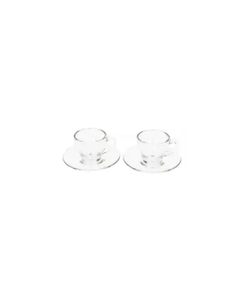 Bialetti espresso cups 2 pcs. - glass