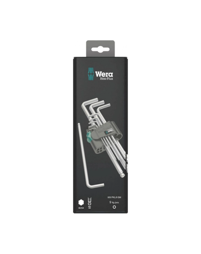 Wera 950/9 Hex-Plus 1 - L-key, metric, frame chrome główny