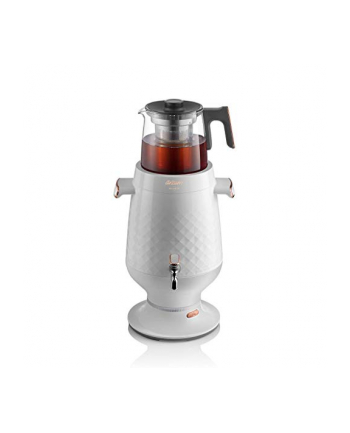 Arzum Samovar tea maker AR3083-W Kolor: BIAŁY