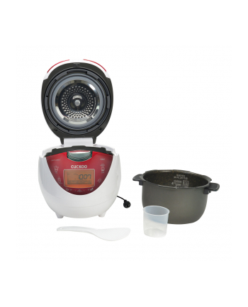 CUCKOO rice cooker CRP-N0681F 1,08L Kolor: BIAŁY / red