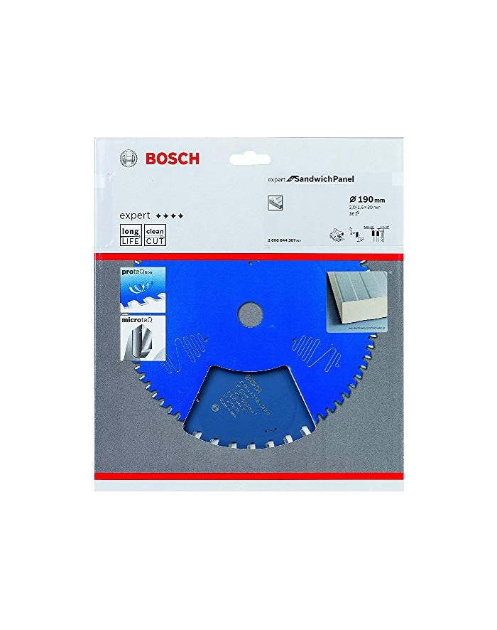 bosch powertools Bosch circular saw blade EX SH H 190x30-36 - 2608644367 główny