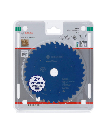 bosch powertools Bosch circular saw blade EfW 160x20x1.5 / 1x36T - 2608644504