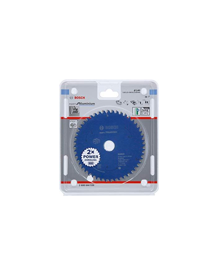 bosch powertools Bosch circular saw blade EfA 140x20x1.8 / 1.3x48T - 2608644536 główny