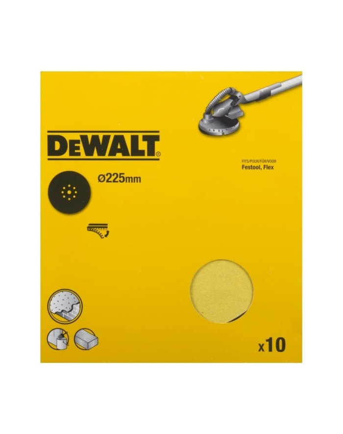 Dewalt grinding wheel DT3169 225mm K80 - DT3169-QZ główny