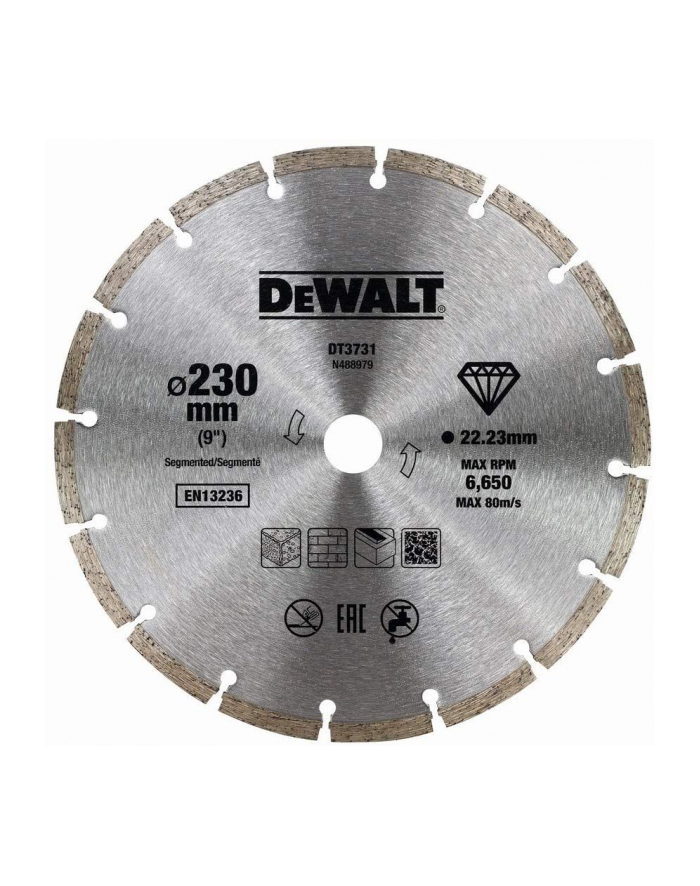 Dewalt diamond cutting disc DT3731-QZ - Eco1 universal 230mm główny