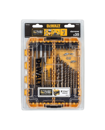 Dewalt bit and metal drill set 35 pcs. - DT70756-QZ