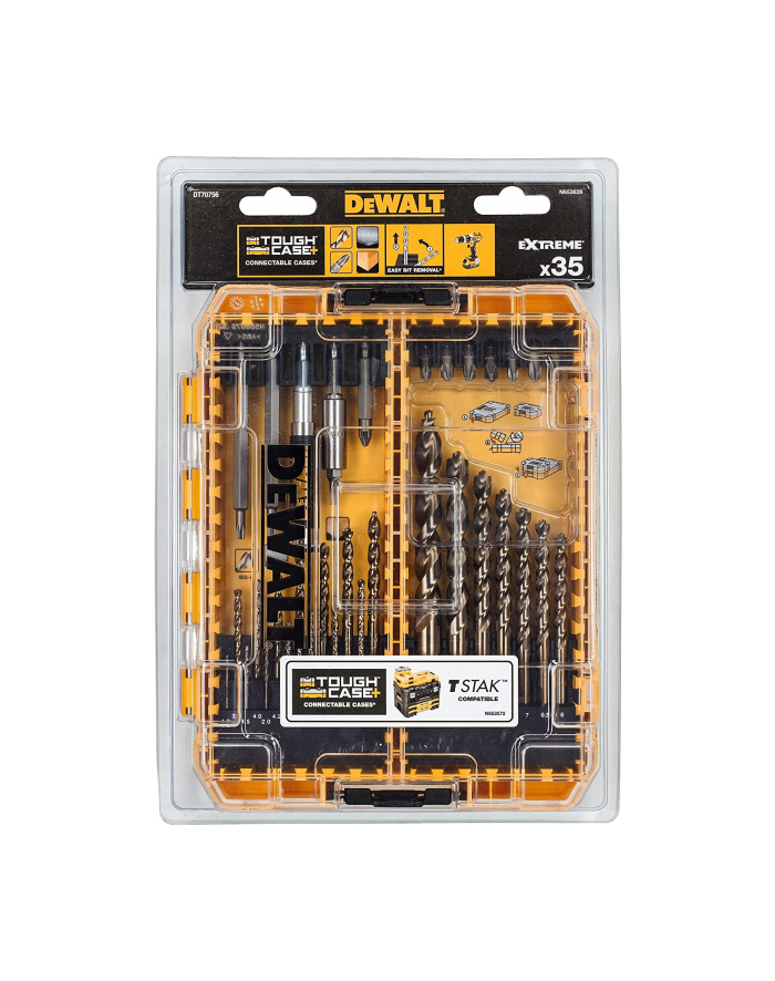 Dewalt bit and metal drill set 35 pcs. - DT70756-QZ główny
