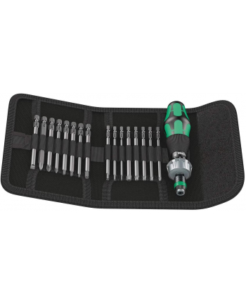 Wera Kraftform Kompakt 60 RA Imperial - Folding pouch with 89 mm long bits