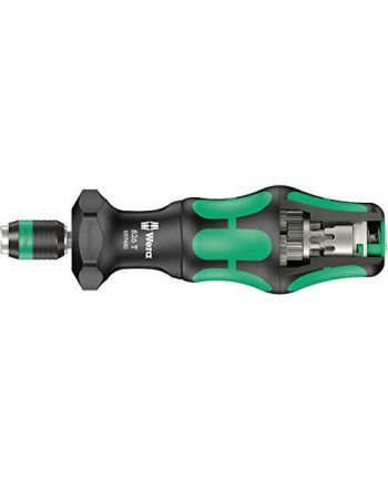 Wera 826T Kraftform Turbo bits hand holder. - Rapidaptor quick release chuck