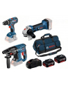 bosch powertools Bosch 18V set drill / driver GSR 18V-28 + GBH 18 V-21 + GWS 18V-Li Professional - nr 1
