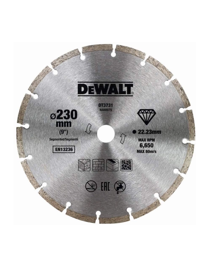 Dewalt diamond cutting disc DT3731-QZ - Eco1 universal 230mm główny