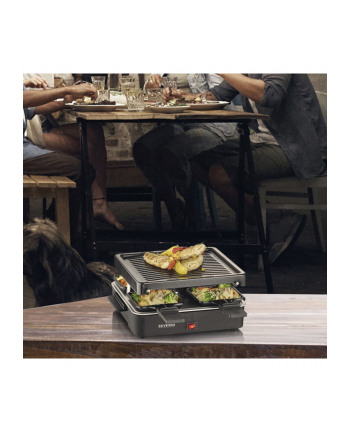 Severin Raclette 2370 Kolor: CZARNY - with grill plate nr 1