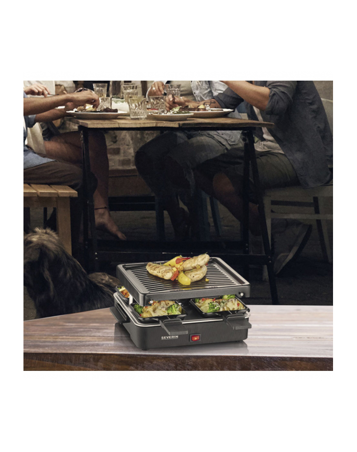 Severin Raclette 2370 Kolor: CZARNY - with grill plate główny