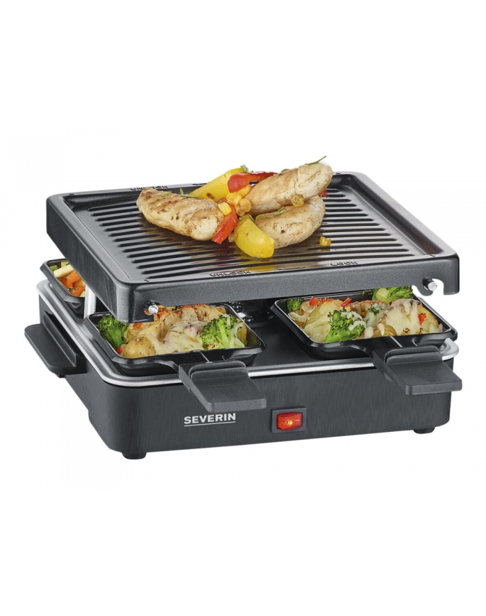 Severin Raclette 2370 Kolor: CZARNY - with grill plate główny