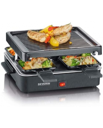 Severin Raclette 2370 Kolor: CZARNY - with grill plate