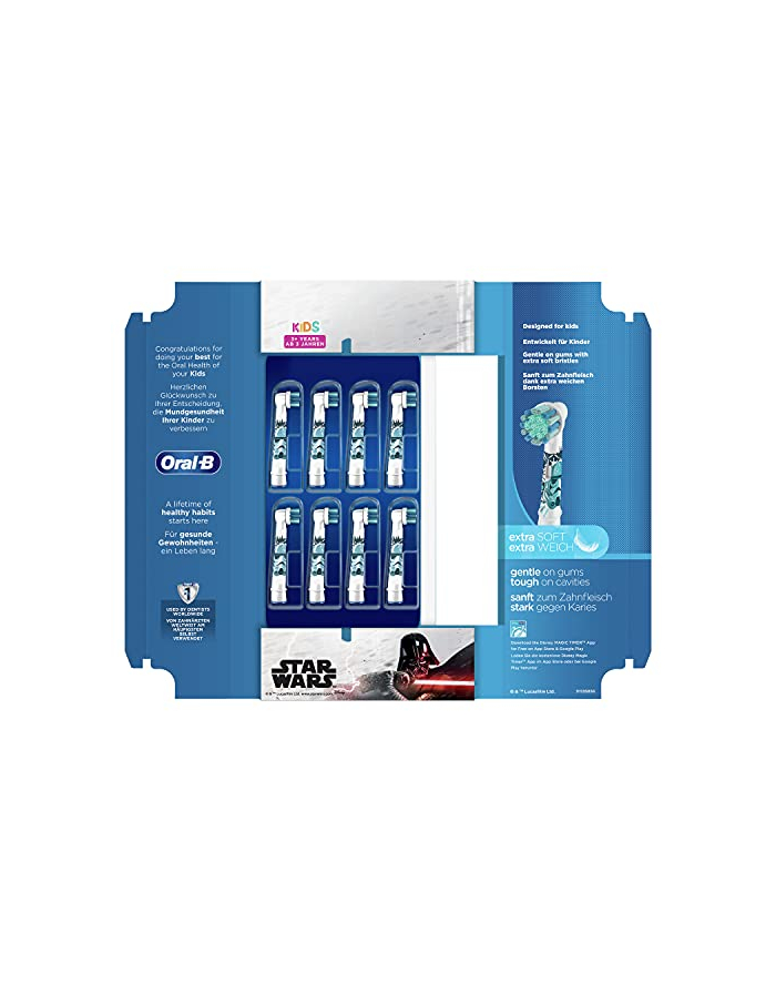Braun Oral-B brush head Kids Star Wars 8er FFS główny