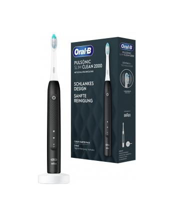 Braun Oral-B brush head Pulsonic Slim Clean Kolor: CZARNY - 2000