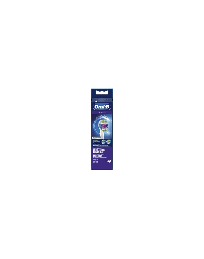 Braun Oral-B brush head Clean 3D 3er Kolor: BIAŁY - CleanMax. główny