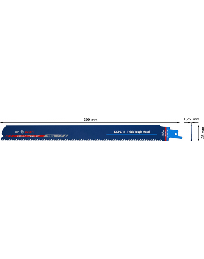 bosch powertools Bosch saber saw blade S1255CHC 1St - 2608900371 EXPERT RANGE główny