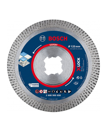 bosch powertools Bosch X-Lock HC Dia TS 125x22.23x1.6x10 - 2608900658 EXPERT RANGE