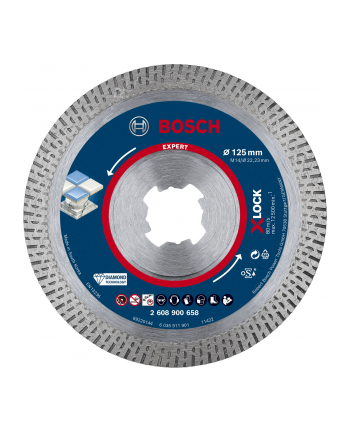 bosch powertools Bosch X-Lock HC Dia TS 125x22.23x1.6x10 - 2608900658 EXPERT RANGE