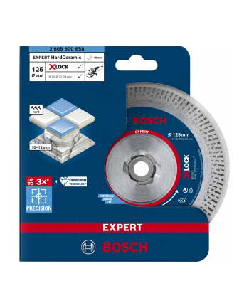 bosch powertools Bosch X-Lock HC Dia TS 125x22.23x1.6x10 - 2608900658 EXPERT RANGE
