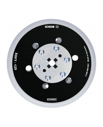 bosch powertools Bosch multi-hole pad 125mm soft M8 + 5/16 - 2608900003 EXPERT RANGE