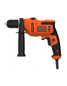 Kolor: CZARNY+decker BLACK + D-ECKER impact drill BEH200K-QS 500W - right / left czerwonyation, 13mm - nr 2