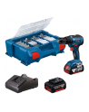 bosch powertools Bosch cordless drill driver 18V-55, GAL, 2x 4Ah + acc. (LC) - 06019H5209 - nr 1