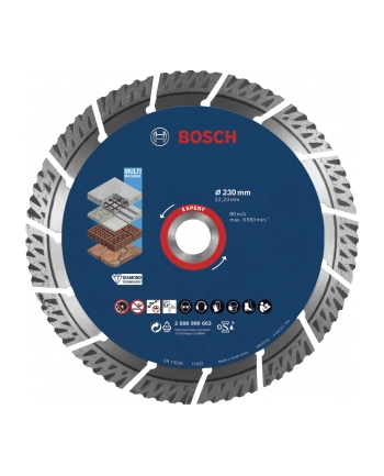 bosch powertools Bosch MultiMat DIA TS 230x22.23x2.4x15mm - 2608900663 EXPERT RANGE nr 1